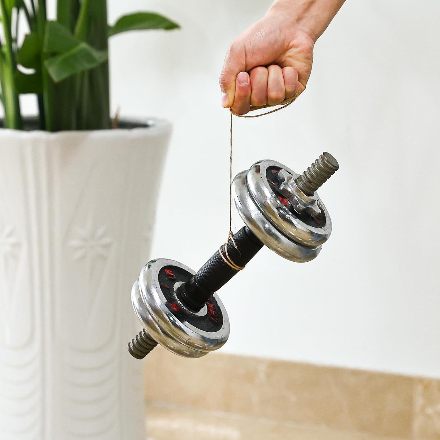 XSEINO 1800 Feet Natural Jute Twine Strong Garden Twine Rope for Arts Crafts Gift Wrapping Gardening Tomato Climbing Plant Tie Floristry Packing Decor-VerdiqueGarden