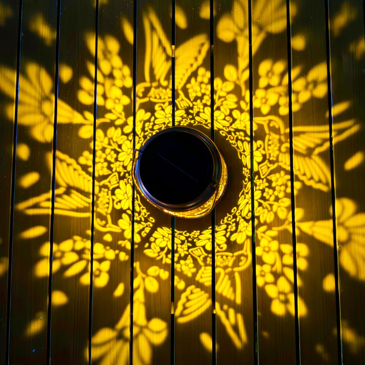 Solar Lanterns Outdoor Waterproof, Hummingbird Hanging Solar Lanterns Birthday Gifts for Women Mom Grandma, Garden Decor for Patio Yard Lawn Backyard Porch-VerdiqueGarden