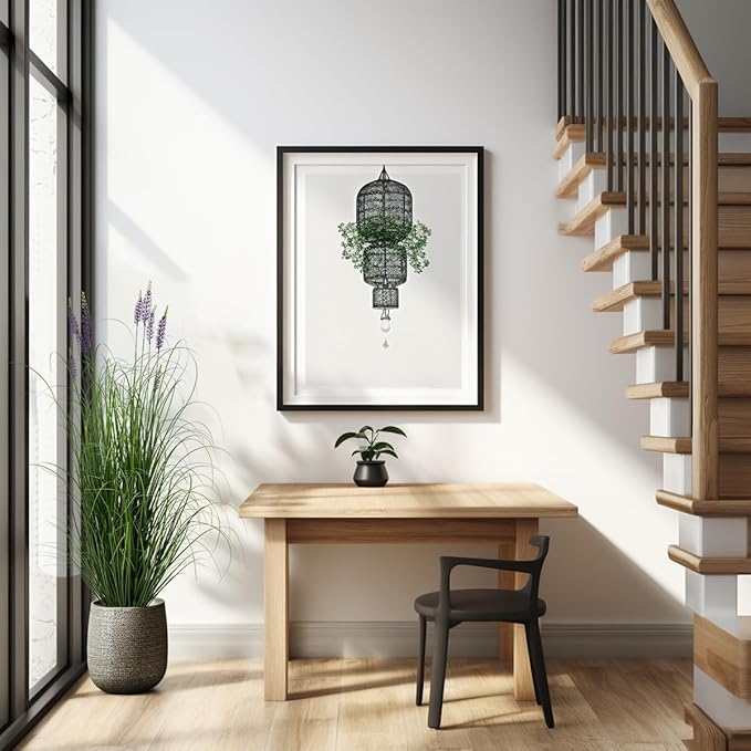 Artificial Plant 5ft Tall Artificial Lavender Plant,Faux Plants Indoor Home Decorative Artificial Plants & Flowers in Pot Fake Plant, House Plant Indoor-VerdiqueGarden