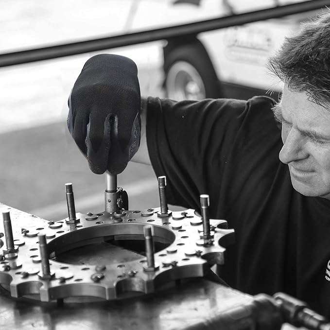 Evridwear Crinkle Latex Rubber Hand Coated Safety Work Gloves for Men Women General Multi Use Construction Warehouse Gardening Assembly Landscaping (S-Size) 12 Pairs Pack-VerdiqueGarden