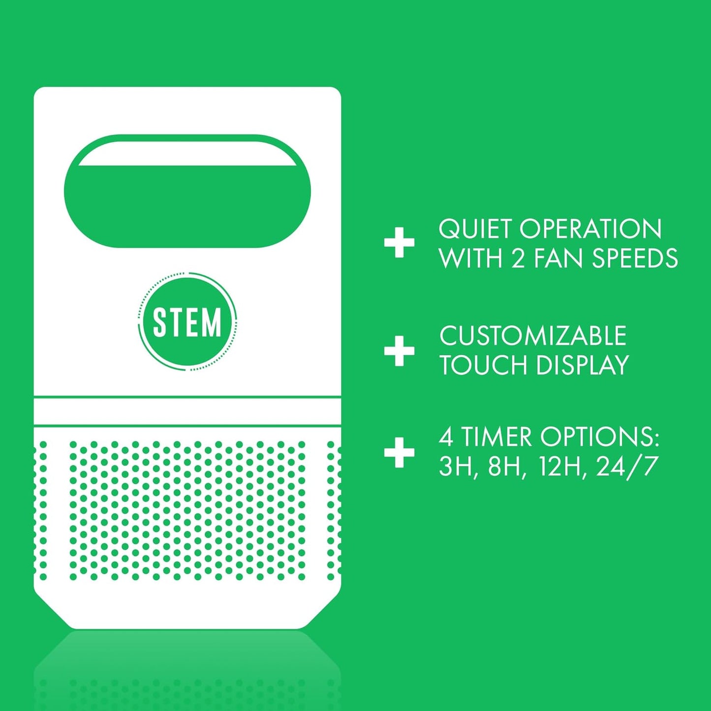 STEM Flying Insect Fan Trap for Indoor Bug Control, Attracts Mosquitoes, Fruit Flies, and House Flies, Plug-in Fan with UV Light, Starter Kit Includes 2 Devices and 10 Glue Traps-VerdiqueGarden