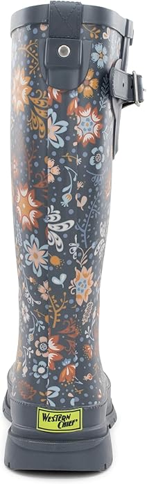 Western Chief Women's Tall Waterproof Rain Boot Outdoor Garden Shoes-VerdiqueGarden
