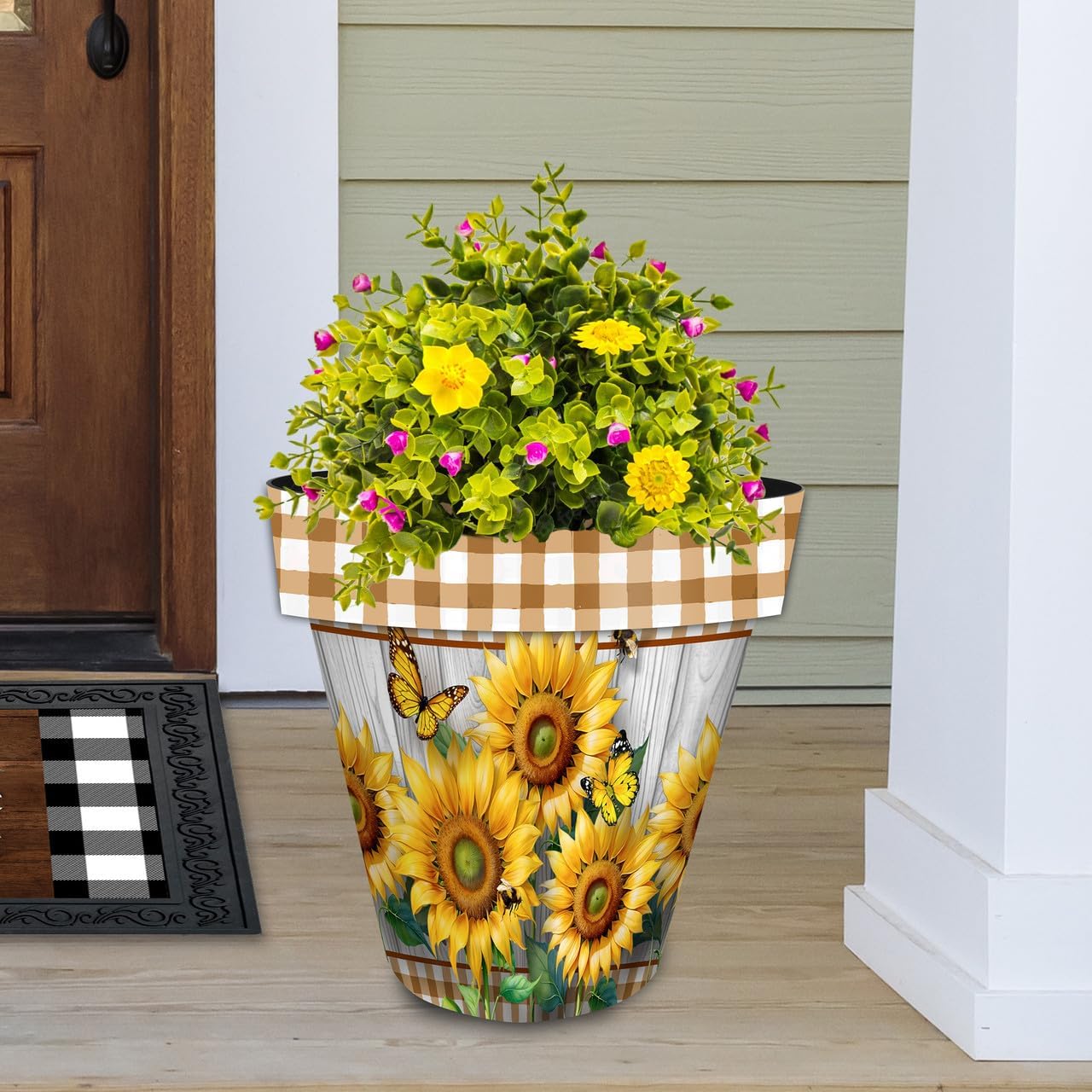 Briarwood Lane Sunflower Duo Large Planter-VerdiqueGarden