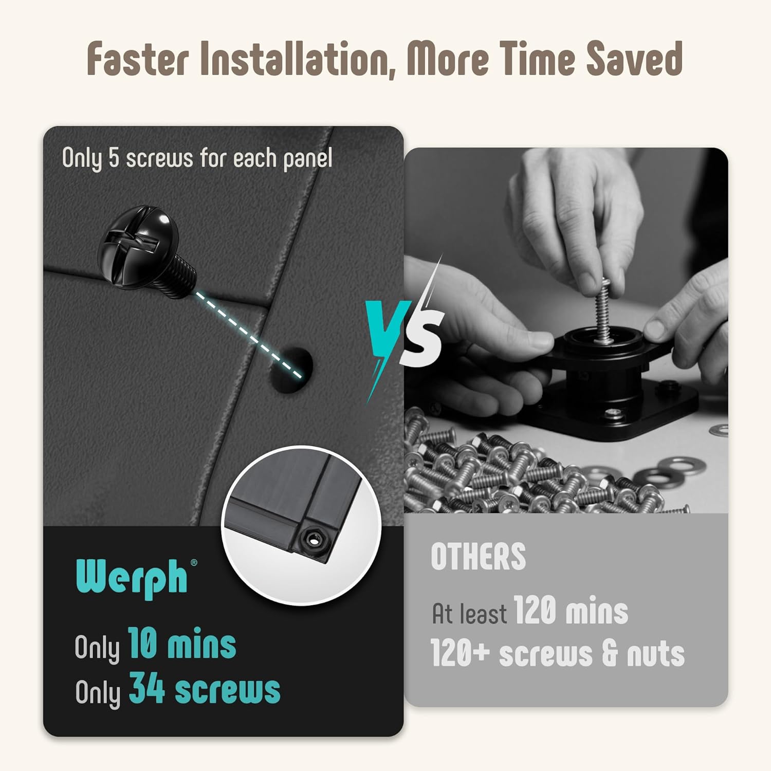 Compost Bin Outdoor Composter, Fast Assembly 43 Gallon Dual Chamber Outdoor Compost Tumbler, Heavy Duty Tumbling Rotating Composter for Patio, Garden,Yard, Black, Easy Setup, Gloves Included-VerdiqueGarden