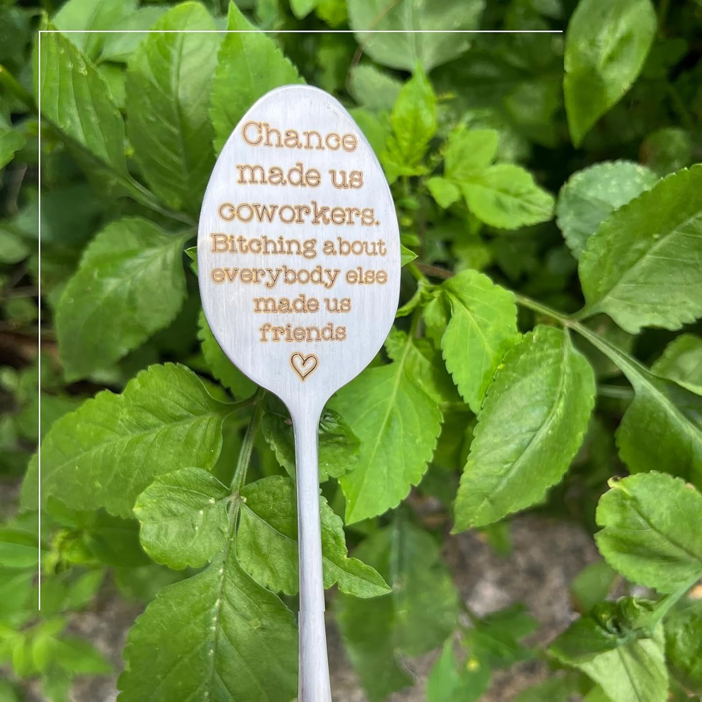 Garden Plant Marker Friendship Gift for Women Gardeners, Plant Stake Label Sign Tag Gardening Gifts for Woman Plant Lovers, Metal Garden Decoration (Made Us Friends)-VerdiqueGarden