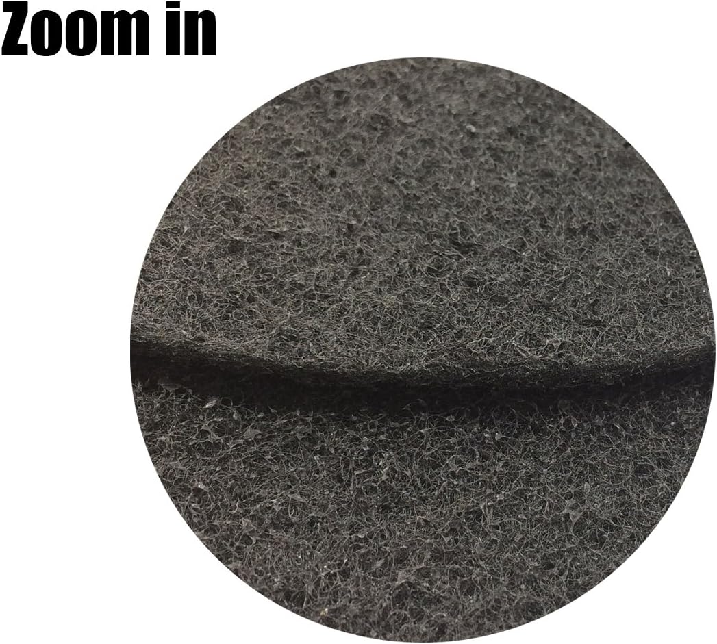6.7inch Charcoal Filters for Kitchen Compost Bin Pail Replacement Filter Countertop Home Bucket Refill Sets, Round-VerdiqueGarden