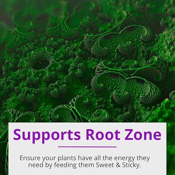 Humboldts Secret Sweet & Sticky – Carbohydrate and Saccharide Energy Source – Enhance Aroma and Flavor of Plants – Potting Soil for Indoor Plants – Energy for Plants – 8 Ounce-VerdiqueGarden