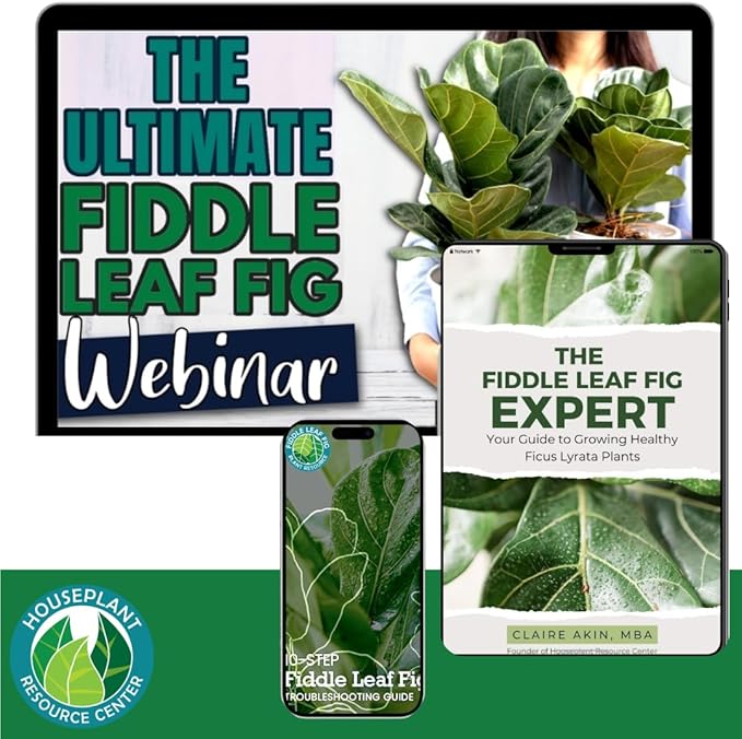 Houseplant Resource Center Fiddle Leaf Fig 3-in-1 Soil Moisture Meter for Plants – Best Indoor Plant Water Meter for Potted Houseplants - Light & Moisture Sensor Probe for Optimal Growth-VerdiqueGarden