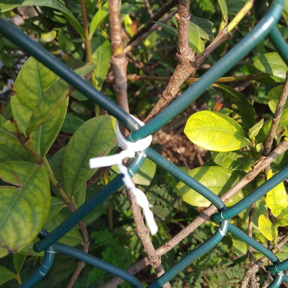 Plastic White Twist Ties 6 inch, Reusable Cable Ties,Long Garbage Bag Twist Ties, Trash Bag Coated Ties, Twisty Ties for Organizing, Plant Hollding, Office, Christmas Tree (500 Pcs)-VerdiqueGarden