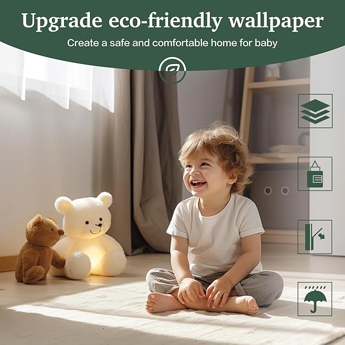 Dimoon 590''x17.7'' Black Peel and Stick Wallpaper Contact Paper Self Adhesive Wall Paper-VerdiqueGarden