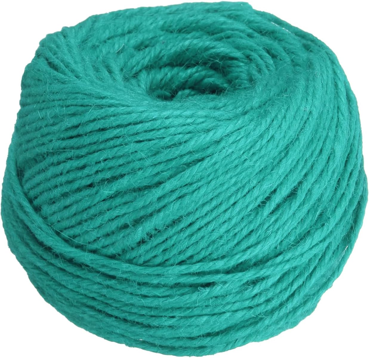 uxcell 328 Feet Natural Jute Twine String,3mm Thin Garden Twine Rope Colored Plant String Cord for DIY Art Crafts Gift Wrapping Decoration Packing Gardening Plant Hanger,Bright Blue-VerdiqueGarden