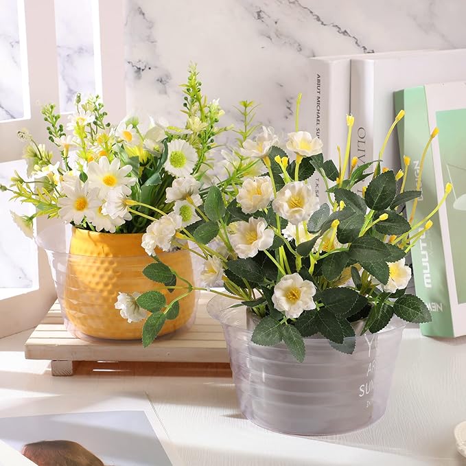 Hoolerry Plastic Plant Saucer Clear Deep Drip Tray Thickened Clear Plant Saucers Trays for Pots Deep Drip Trays for Home Garden Indoor and Outdoor Potted(15 Pcs, 6, 8, 10 Inch)-VerdiqueGarden