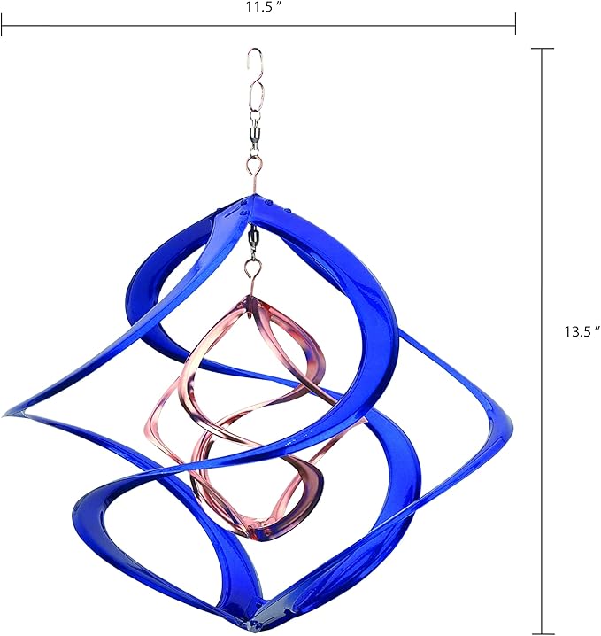 Red Carpet Studios Cosmix Copper and Blue Spinner, Medium (31093)-VerdiqueGarden