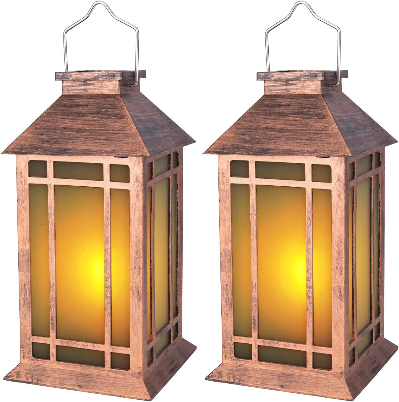 Afirst Solar Lantern Outdoor, Hanging Lights Decorative Outdoor Lighting Waterproof Umbrella Lights for Patio Garden, Table,Party Decor, 2 Pack-VerdiqueGarden