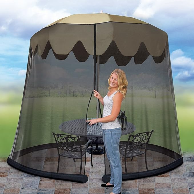 Ideaworks Umbrella Table Screen-VerdiqueGarden