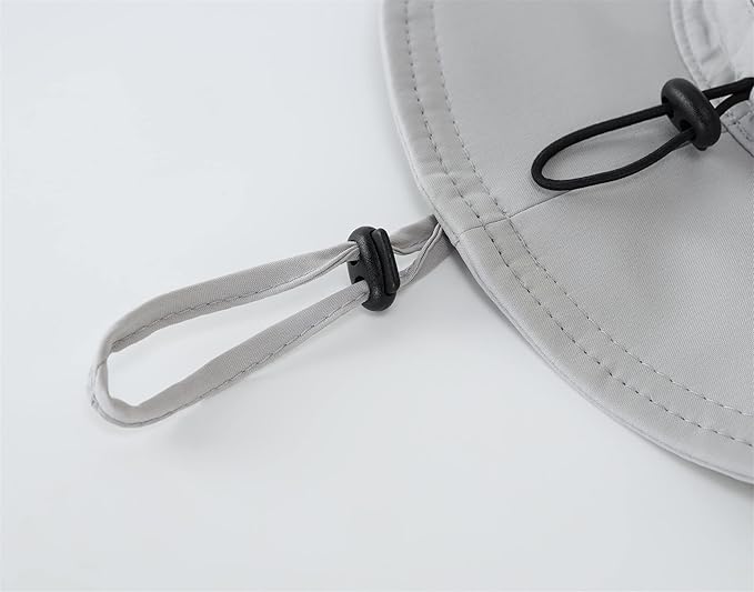 Connectyle Women's UPF 50+ Sun Hat UV Protection Wide Brim Bucket Hat Summer Beach Hats Fishing Hiking Outdoor Safari Hats-VerdiqueGarden