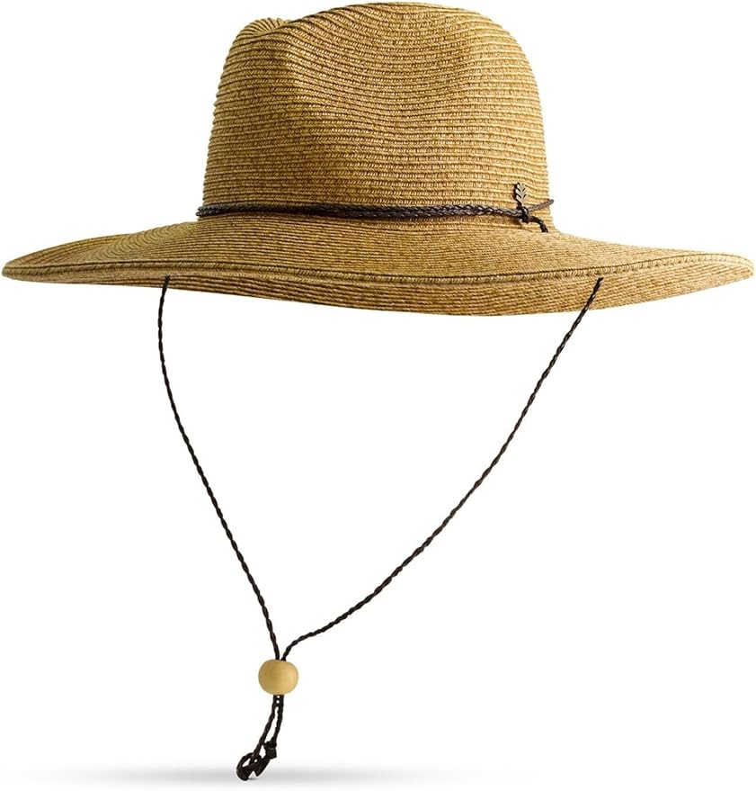 Coolibar UPF 50+ Men's Beach Comber Sun Hat - Sun Protective-VerdiqueGarden
