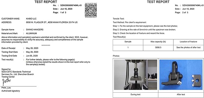Heavy Duty Green Swing Hangers Screws Bolts Included Over 5000 lb Capacity Playground Porch Yoga Seat Trapeze Wooden Sets Indoor Outdoor (4 Pack)-VerdiqueGarden