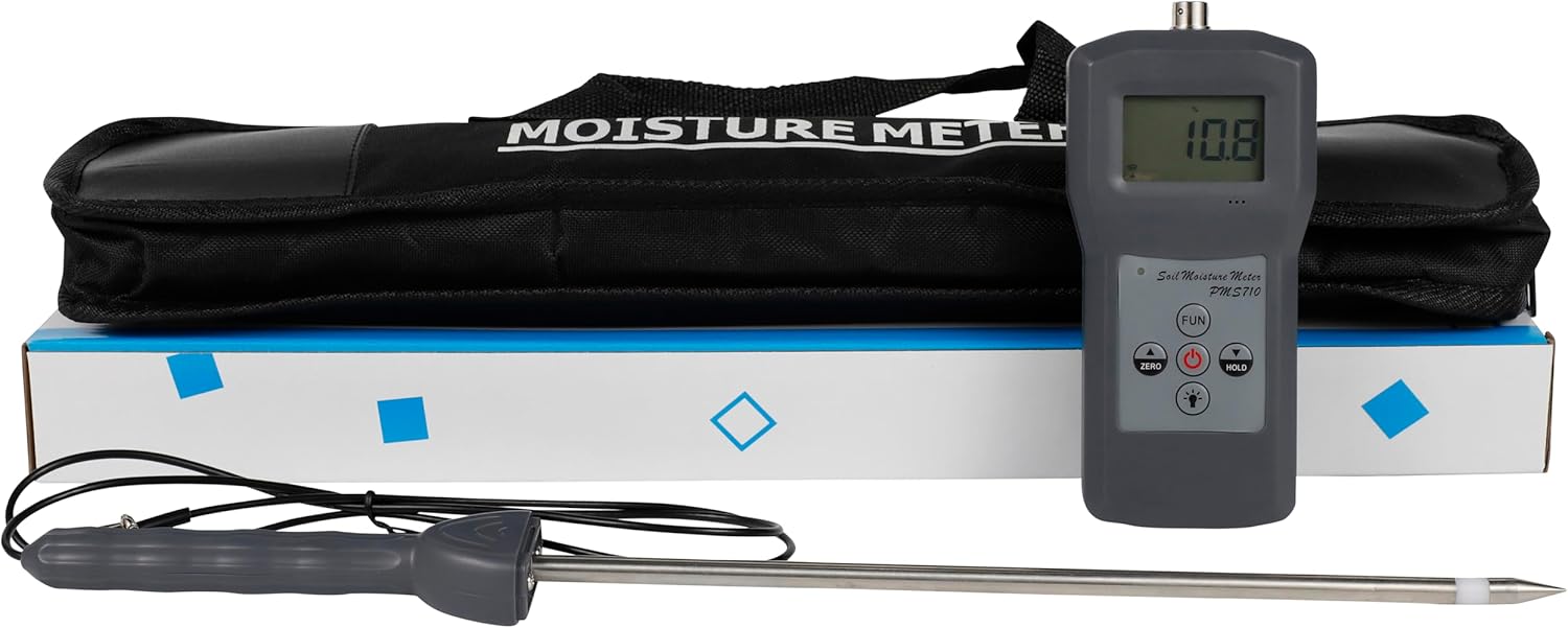 PMS710 Digital Soil Moisture Meter for Soil River Sand Analyze Moisture Measuring-VerdiqueGarden