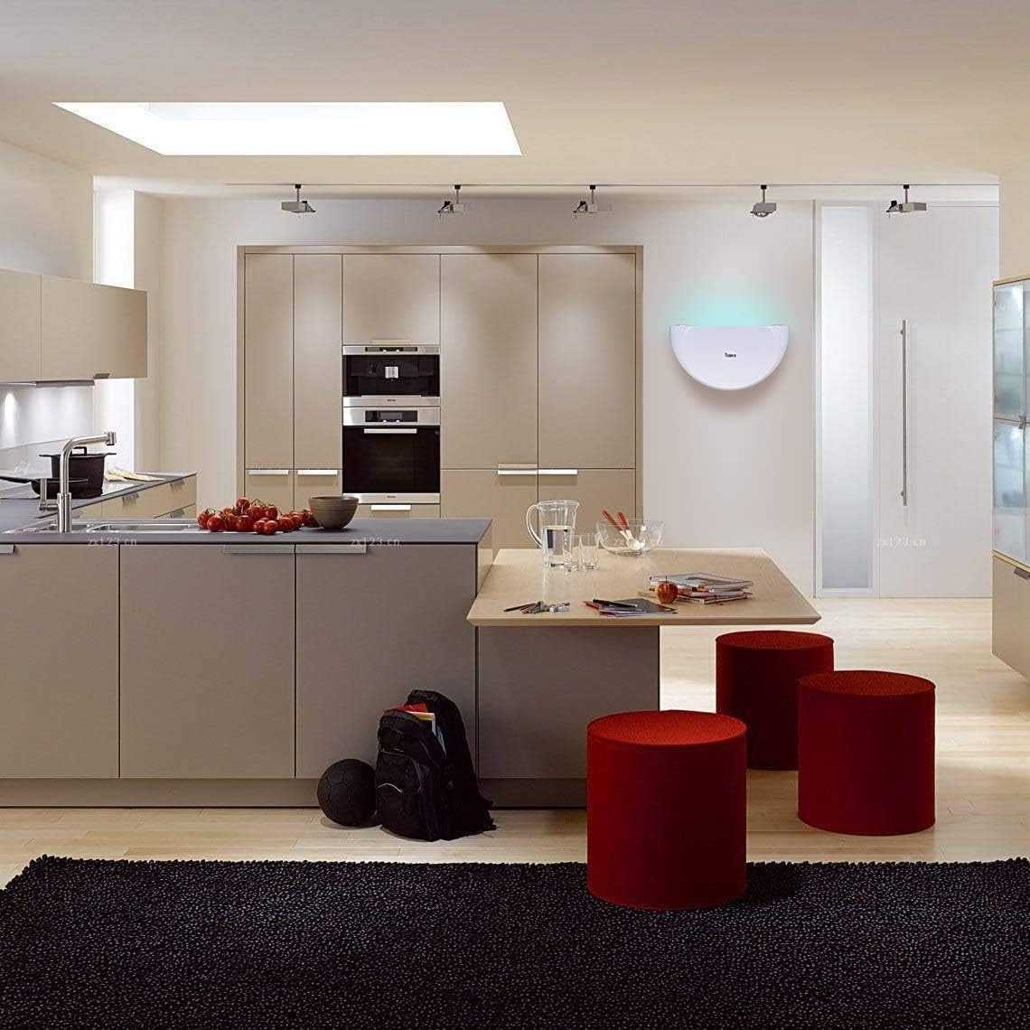 Faicuk WS108 Wall Sconce Fly Light Trap for Capturing Flies, Moths, Gnats, Mosquitos and Other Flying Insects - 13"x7.5"x5.5"(Wood Grain)-VerdiqueGarden