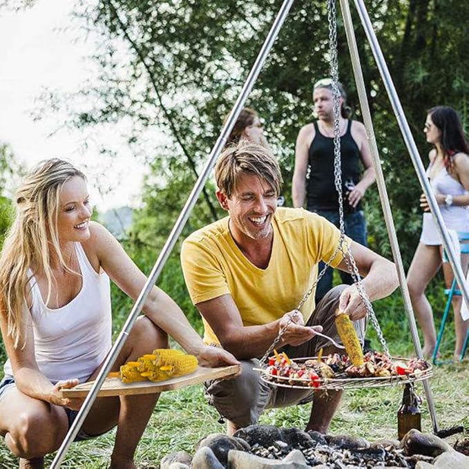 Corn on The Cob Holders, Stainless Steel Heat Resistant Non Slip Barbecue Corn Prongs Skewers for BBQ, Cooking, Birthday Party (20,3.54IN)-VerdiqueGarden