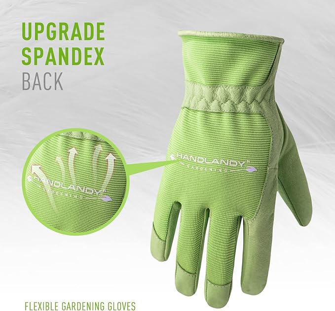 HANDLANDY Women Safety Work Gloves Utility Touch Screen Working Grip Glove for Yardwork Gardening Breathable Mechanic Gloves-VerdiqueGarden