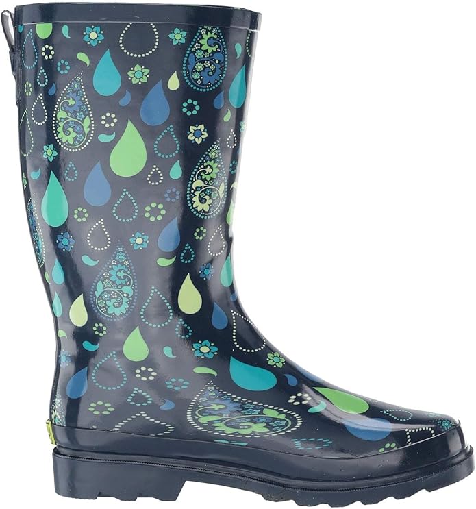 Western Chief Women's Tall Waterproof Rain Boot Outdoor Garden Shoes-VerdiqueGarden