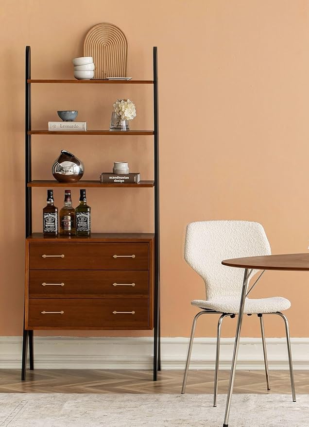 Dimoon 118''x17.7'' Orange Peel and Stick Wallpaper Contact Paper Modern Self Adhesive Wall Paper Removable Renter Friendly Textured Solid Color Shelf Cabinet Vinyl Roll (118''x17.7'',Coral Orange)-VerdiqueGarden