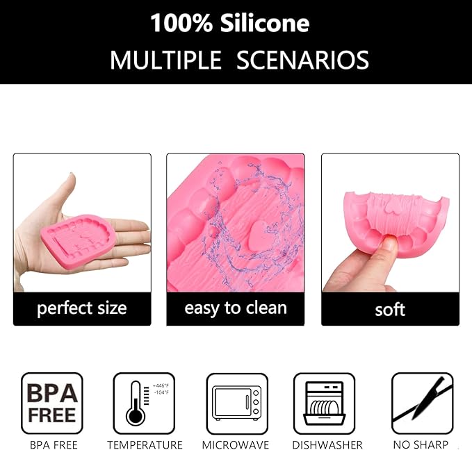 Fairy Garden Door Silicone Molds, Enchanted Vintage Gnome Home Window Door Fondant Molds, Mushroom Flower Leaf Chocolate Baking Molds for Cake Decoration Cupcake Topper Candy Clay Resin-VerdiqueGarden