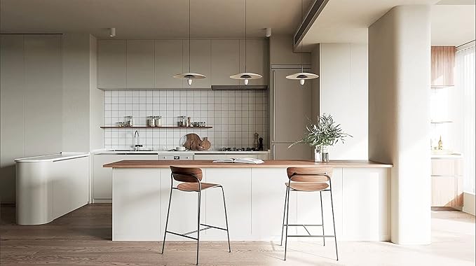 Dimoon 394''x15.7'' Cream Skin Peel and Stick Wallpaper Contact Paper Modern Self Adhesive Wall Paper Removable Renter Friendly Textured Solid Color Cabinet Vinyl Roll (394''x15.7'',Cream Skin)-VerdiqueGarden