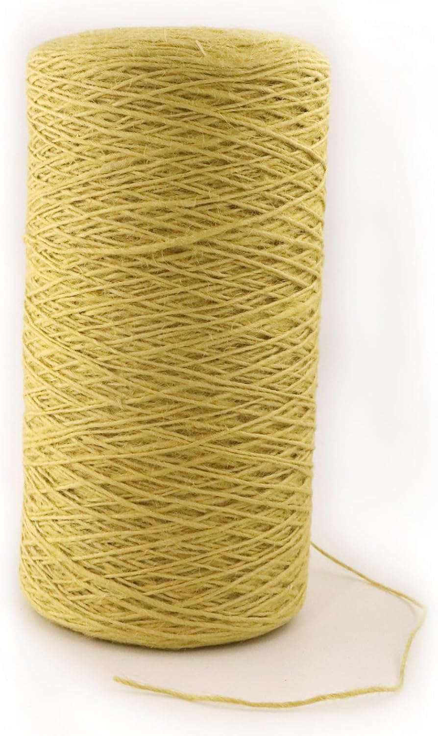 1mm x 1500 Feet Yellow Jute Rope, Twine for Gardening Tomato Climbing Plant Tie Floristry Crafts Gift Wrapping Packing Decor-VerdiqueGarden