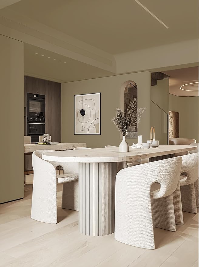 Dimoon 118''x15.7'' Etoupe Skin Peel and Stick Wallpaper Contact Paper Modern Self Adhesive Wall Paper Removable Renter Friendly Textured Solid Shelf Cabinet Vinyl Roll (118''x15.7'',Etoupe Skin)-VerdiqueGarden