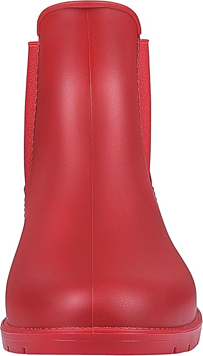 Asgard Women's Ankle Rain Boots Waterproof Chelsea Boots-VerdiqueGarden