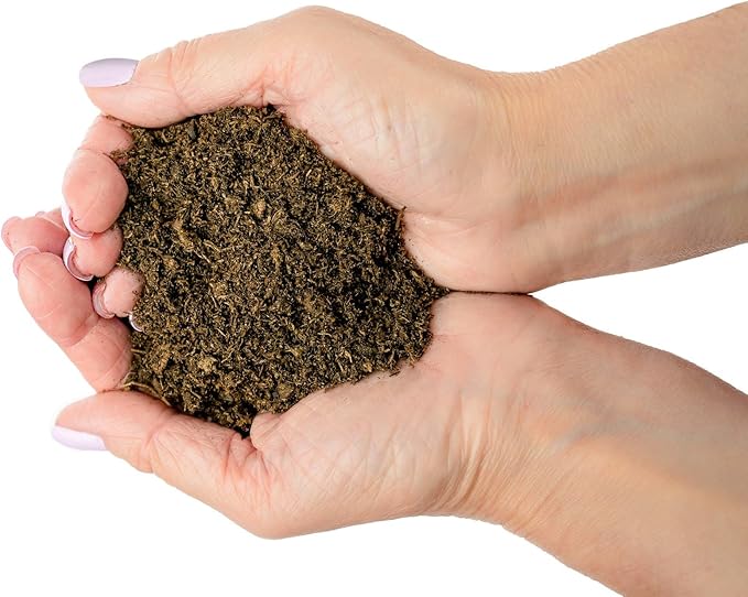 Premium Natural Sphagnum Peat Moss - Gardening Soil Amendment and Carnivorous Plant Soil Media by Gardenera (3 Quart Bag)-VerdiqueGarden