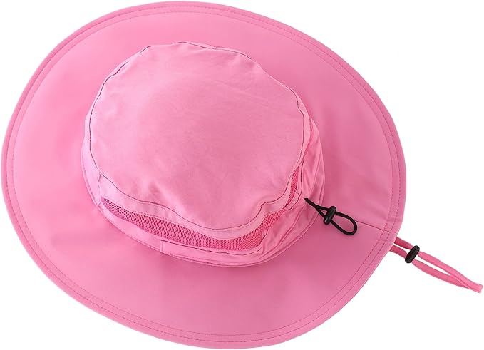 Connectyle Women's UPF 50+ Sun Hat UV Protection Wide Brim Bucket Hat Summer Beach Hats Fishing Hiking Outdoor Safari Hats-VerdiqueGarden