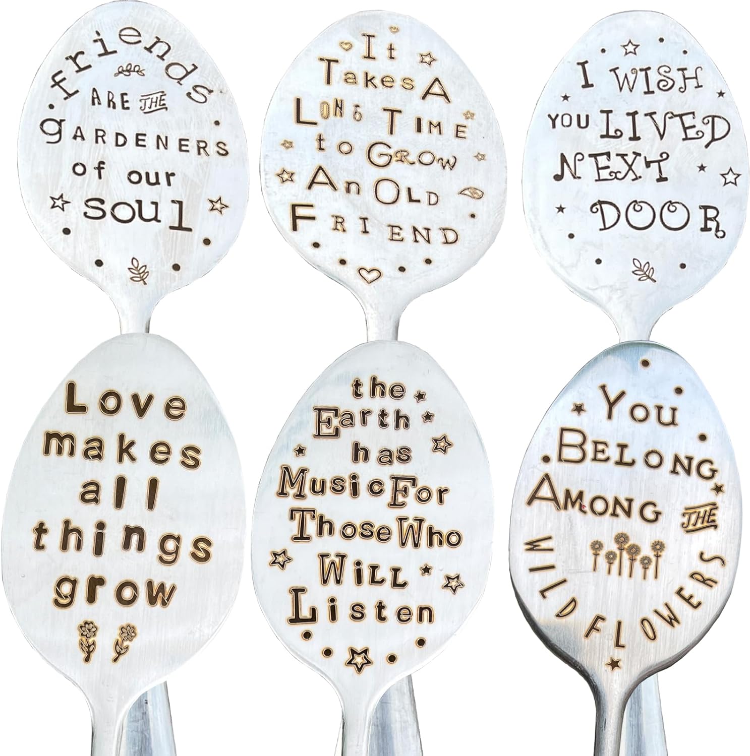 Garden Marker Plant Marker Friendship Plant Gift Garden Label-VerdiqueGarden