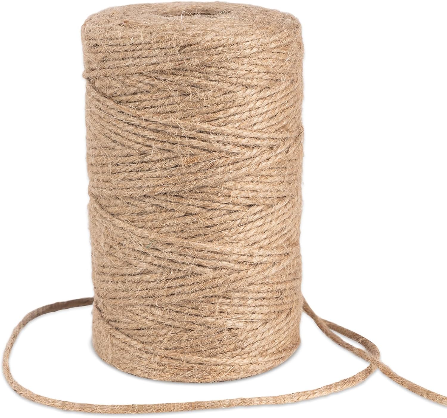 Garden Twine, 394 Feet 2mm Jute Twine, Baling Plant String for Climbing Plants,Tomatoes, Crafting Floristry 120-meter Natural Hemp Rope, 2mm-VerdiqueGarden