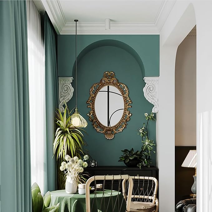 Dimoon 78.7''x17.7'' Blue Peel and Stick Wallpaper Contact Paper Modern Self Adhesive Wall Paper Removable Renter Friendly Textured Solid Color Shelf Vinyl Roll (78.7''x17.7'',Sapphire Blue)-VerdiqueGarden