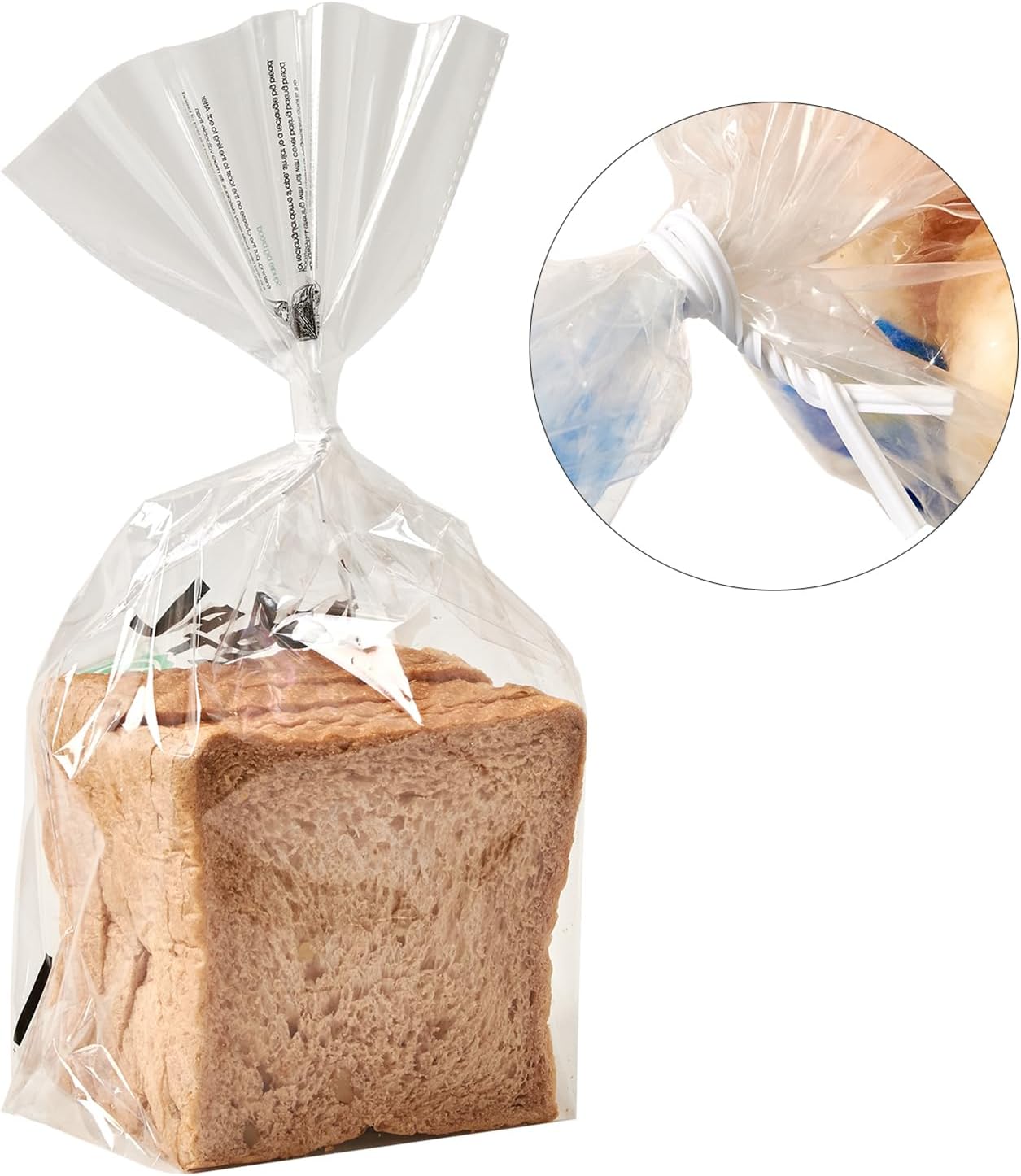 300 Pcs 6 inch White Plastic Twist Ties, Cable Ties, for Bags, Gardening Tools-VerdiqueGarden