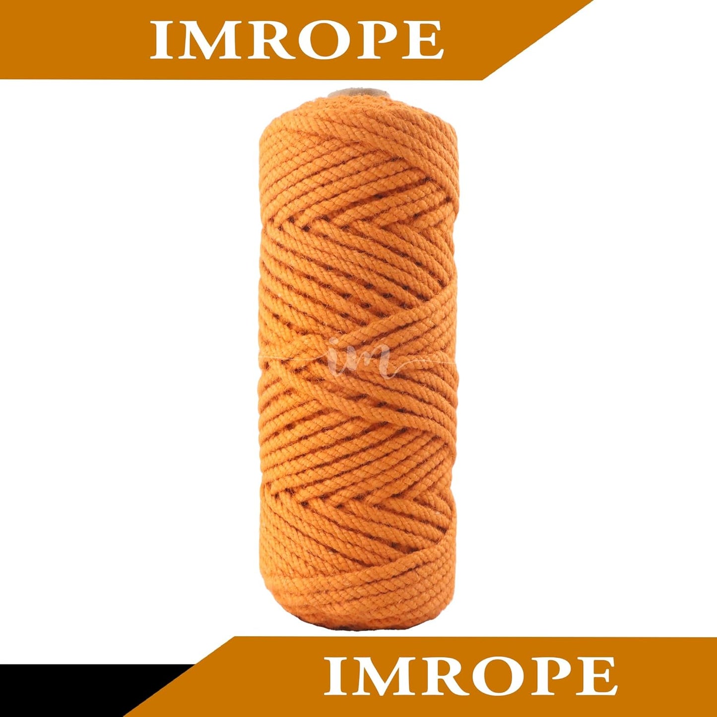 4mm x 100 Feet Orange Jute Rope, Twine for Gardening Tomato Climbing Plant Tie Floristry Crafts Gift Wrapping Packing Decor-VerdiqueGarden