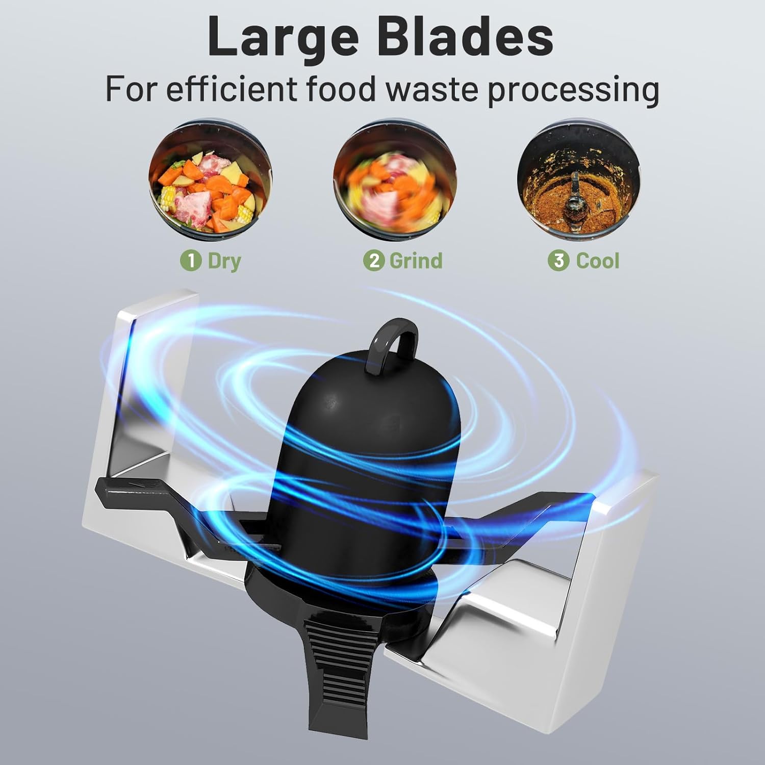 COSTWAY 4L Electric Composter for Kitchen, Smart Waste Dispenser Countertop Compost Machine w/Replaceable Filters, Auto-Cleaning, LED Display, Indoor Compost Bin, Turn Food Waste to Dry Fertilizer-VerdiqueGarden