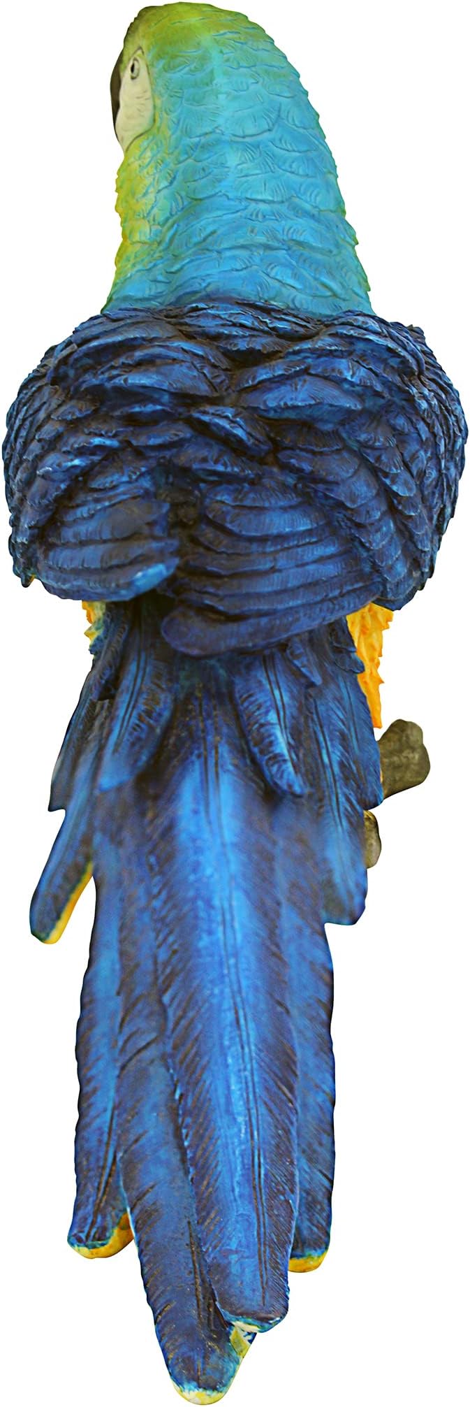 Design Toscano Mortimer the Macaw Tropical Parrot Statue-VerdiqueGarden