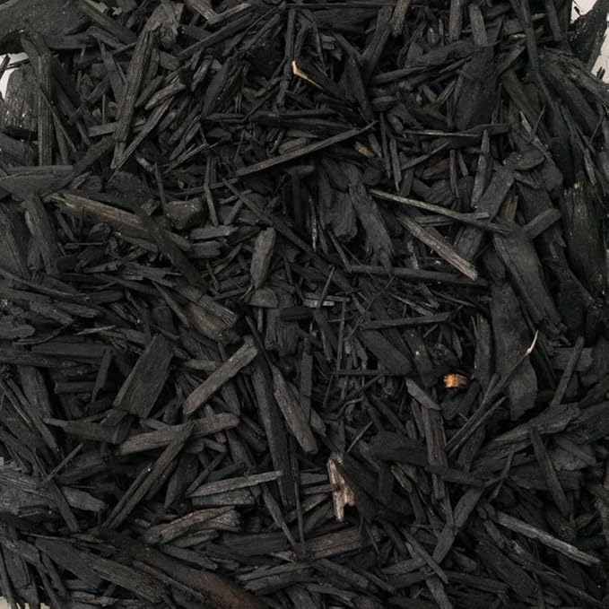 Premium Black Mulch by Gardenera - Beautify Your Garden and Support Plant Health - 5 QUARTS-VerdiqueGarden