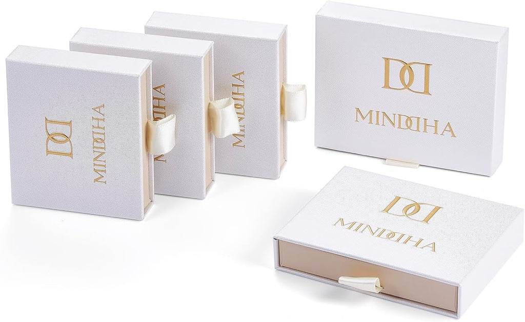 MINDDHA 14K Gold/White Gold Plated Cubic Zirconia Tennis Bracelet | Silver, Gold Bracelets for Women | Elegant CZ Tennis Bracelet for Women, Thin, Dainty, & Classic, Size 6-8 Inch