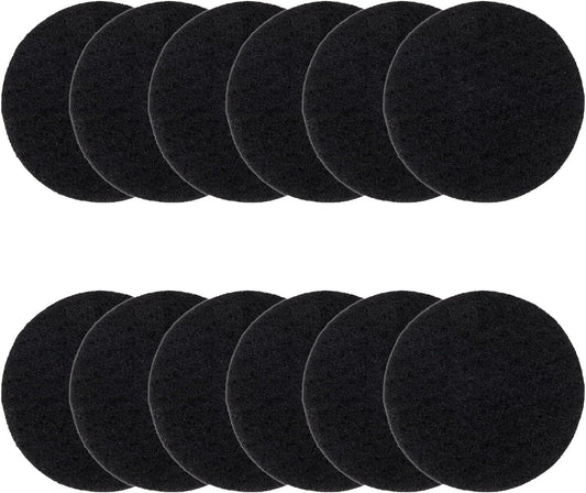 Vipush Charcoal Filters for Kitchen Compost Bin - 12 Pack Activated Carbon Filters for Countertop Bin Pail Replacement, Activated Charcoal Home Bucket Refill Sets-VerdiqueGarden