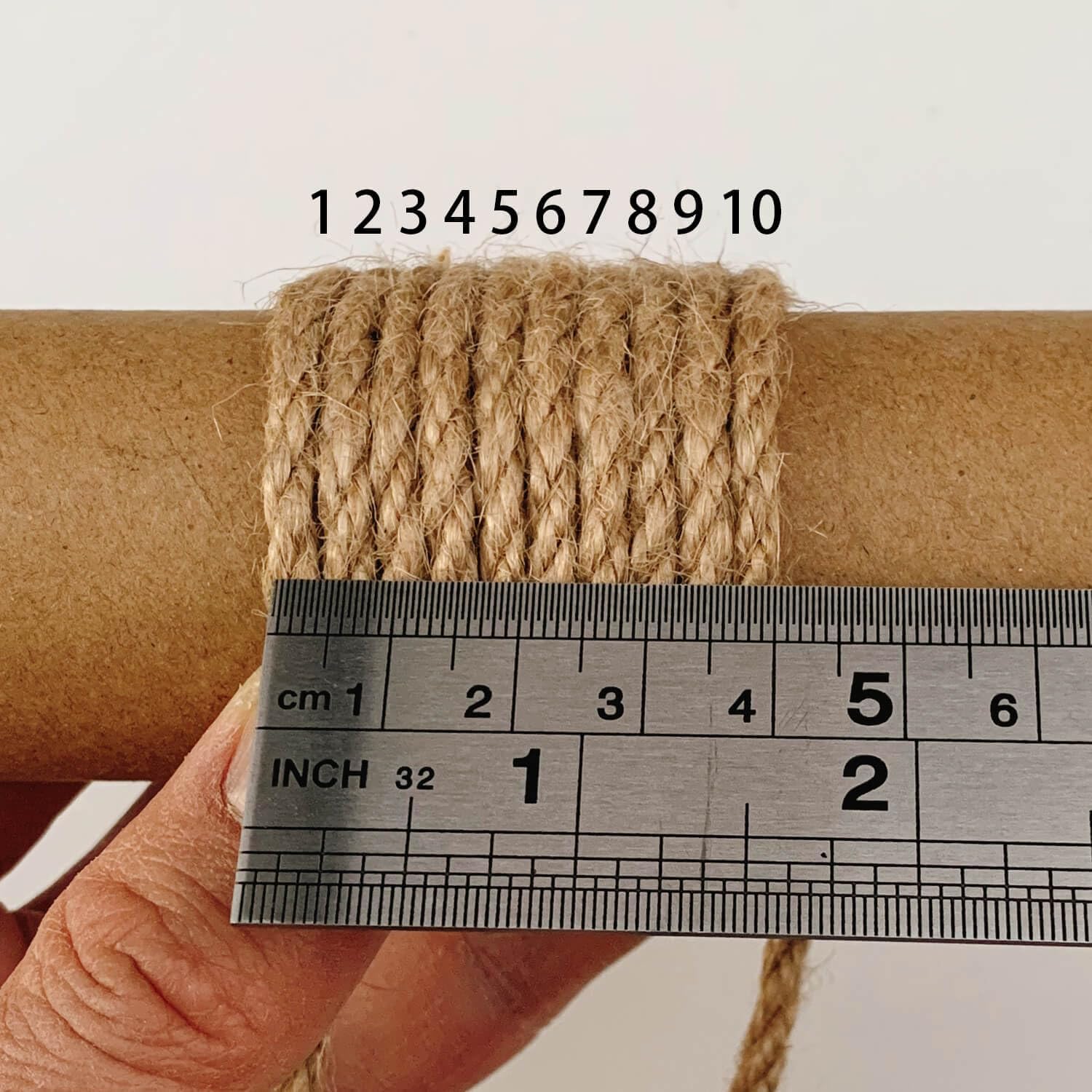 2-Pack Natural Jute Twine Rope, 4mm x 656ft Heavy Duty & Eco-Friendly - for Crafts, Gardening, Cat Scratching Post, Bundling & Hanging, 328Feet/Roll-VerdiqueGarden