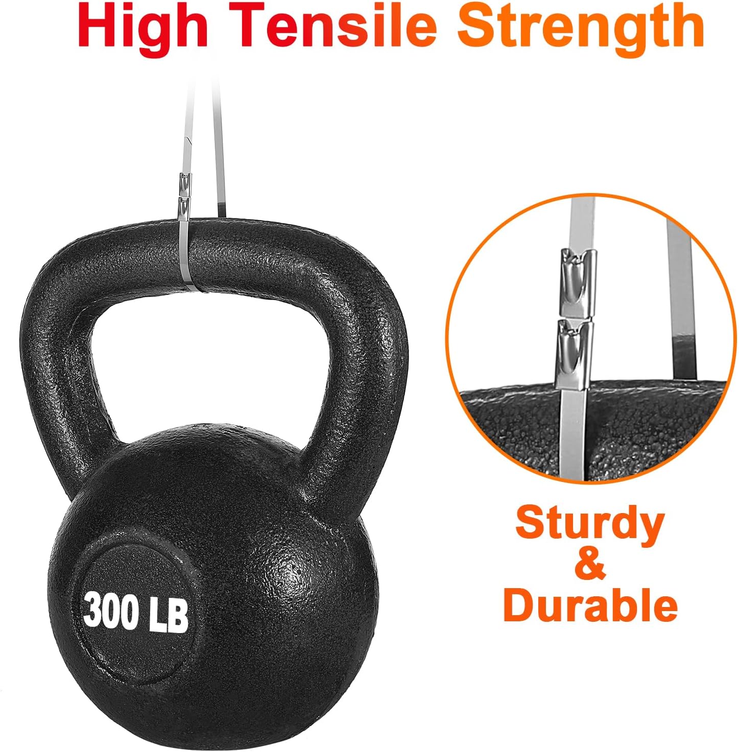 Metal Zip Ties (200PCS 11.8 Inch), 304 Stainless Steel, 300 LBS Heavy Duty Double Headed Self-locking Multi-Purpose Cable Ties for Exhaust Wrap, Chain Link Fence Parts, Machinery, Cables, Farms, Roofs-VerdiqueGarden