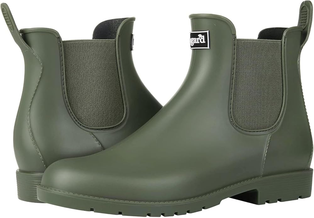 Asgard Women's Ankle Rain Boots Waterproof Chelsea Boots-VerdiqueGarden