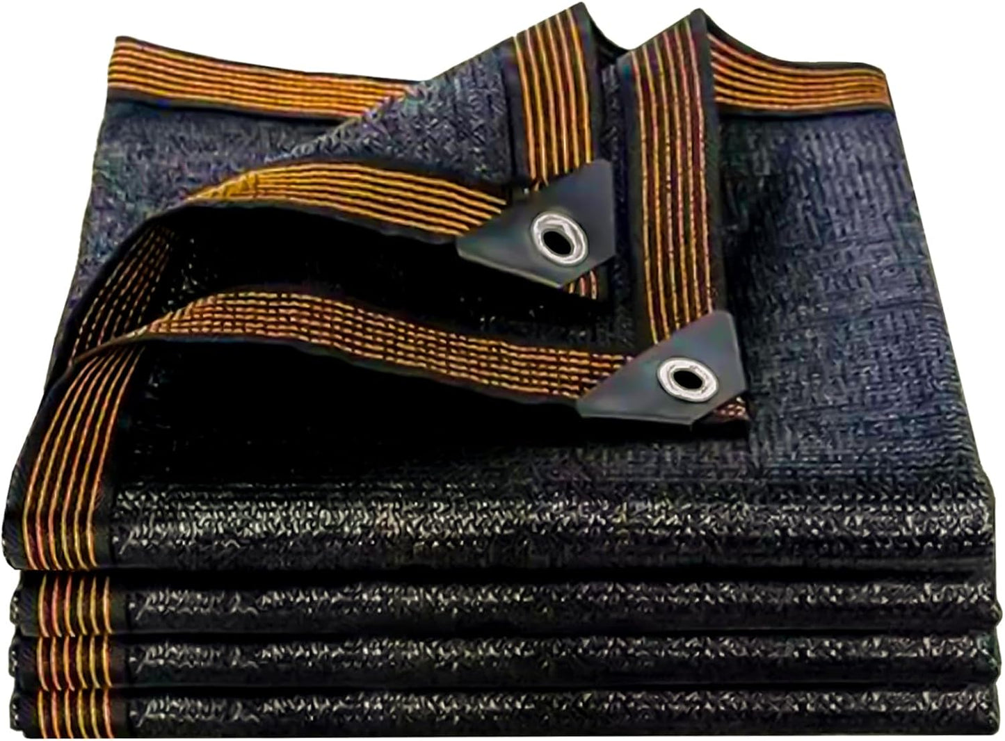 QLOFEI Shade Cloth for Garden, 70% Sun Screens for Patio Pergola Outdoor, Easy to Hang Mesh Tarp Shade Cloth with Grommets, Sunblock Neting Cover for Kennel Chicken Coop Plant, 30x30 FT-VerdiqueGarden