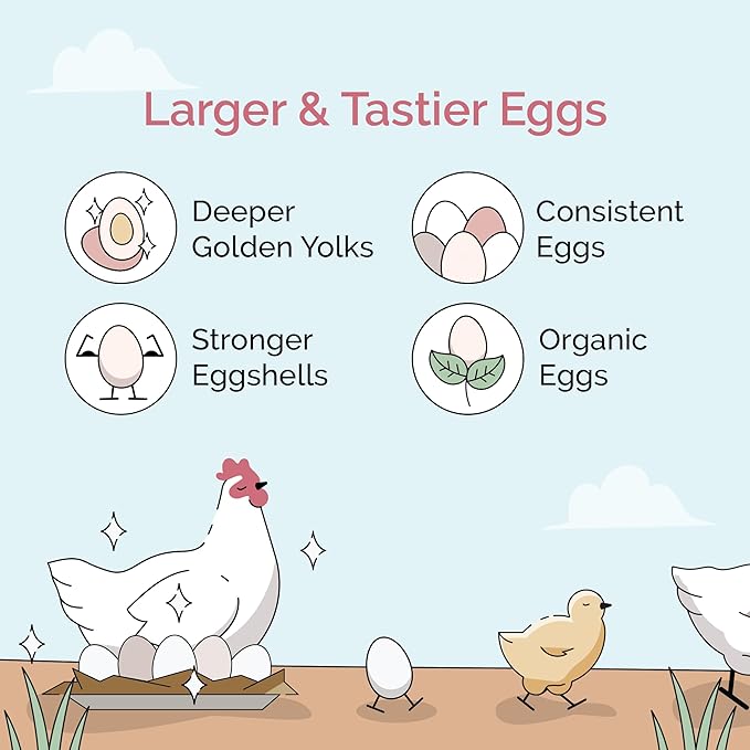 Chick Grit for Baby Chicks - Chickens Age 0-8 Weeks, 100% Natural Mineral Chick Grit Quartzite, Poultry Grit Digestive Aid, USA Mined, 50 lb-VerdiqueGarden